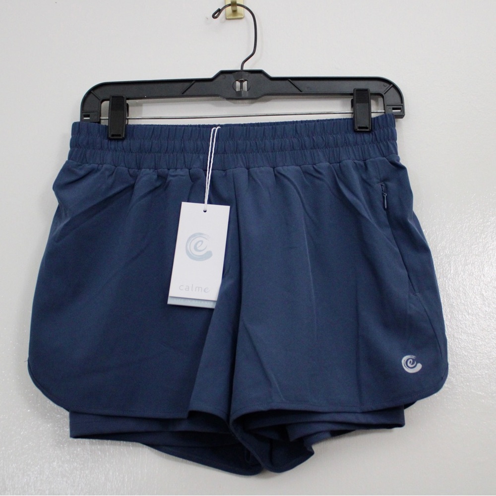 SOLD NWT Calme by Johnny Was Elements Running Shorts with Spandex Size Small